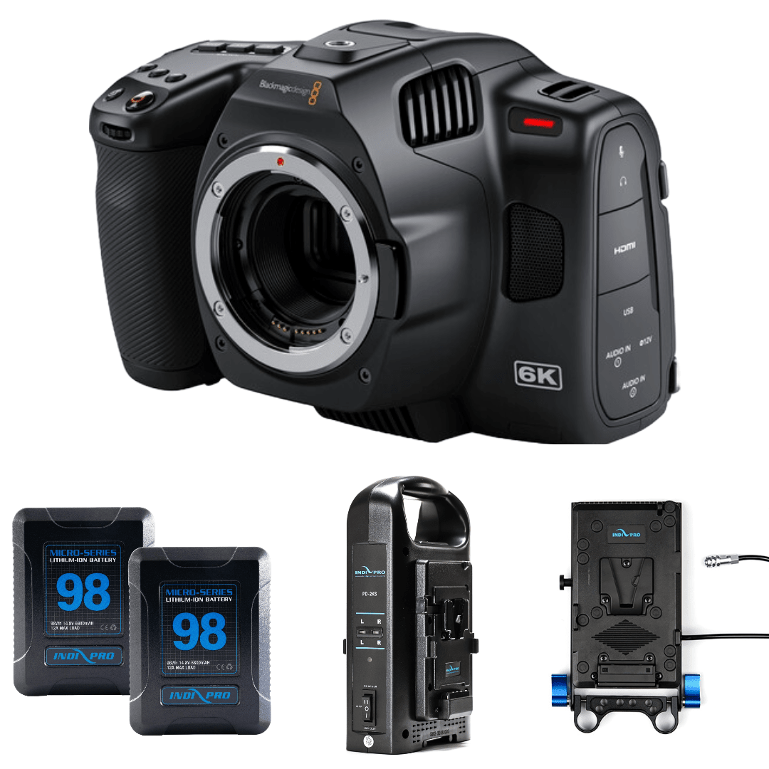 Blackmagic Design Pocket Cinema Camera 6K Pro (Canon EF) (NEW) & Indip