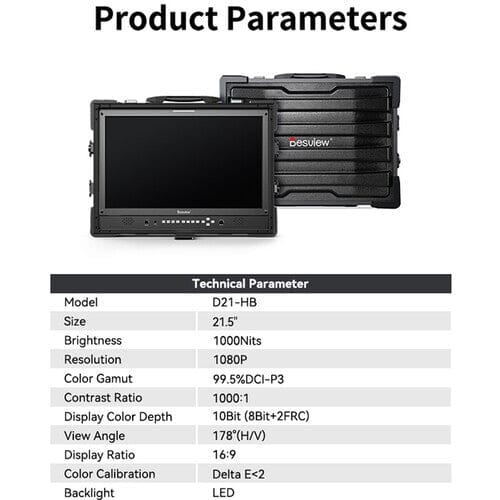 D21-HB On-Camera Monitor Desview