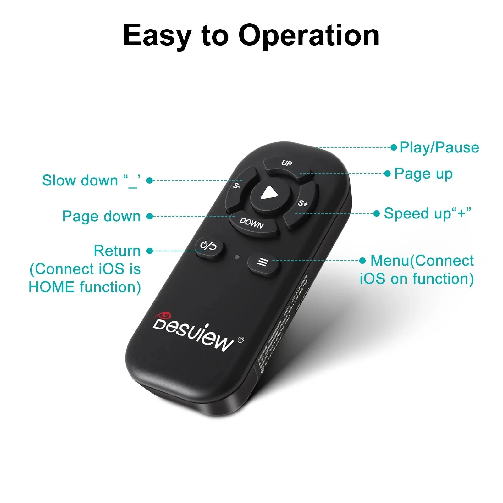 Desview Bluetooth Remote Control On-Camera Monitor Desview