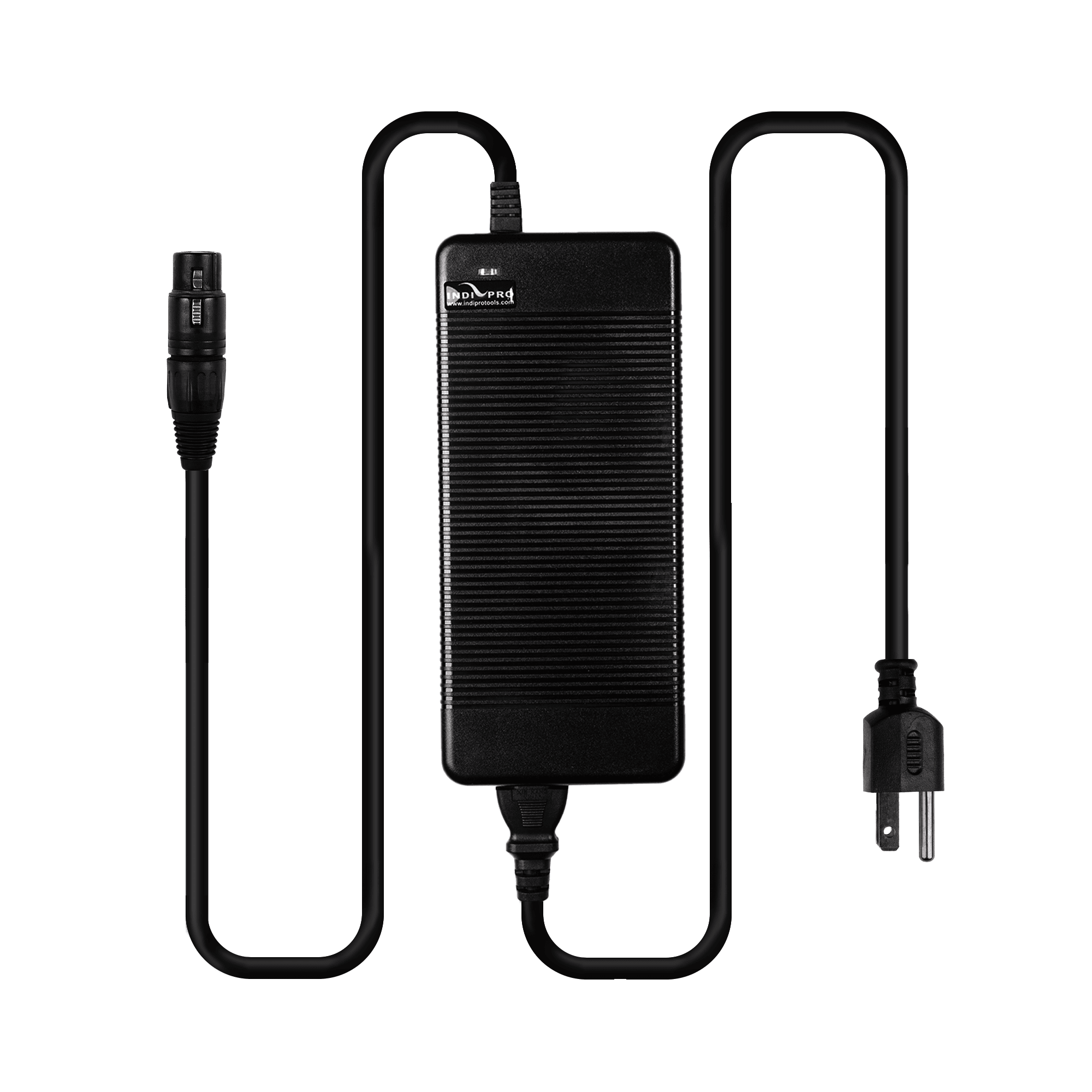 Indipro 15V AC Power Supply to 4-Pin Female XLR Connector (20A,10') 15V Power Supply Indipro