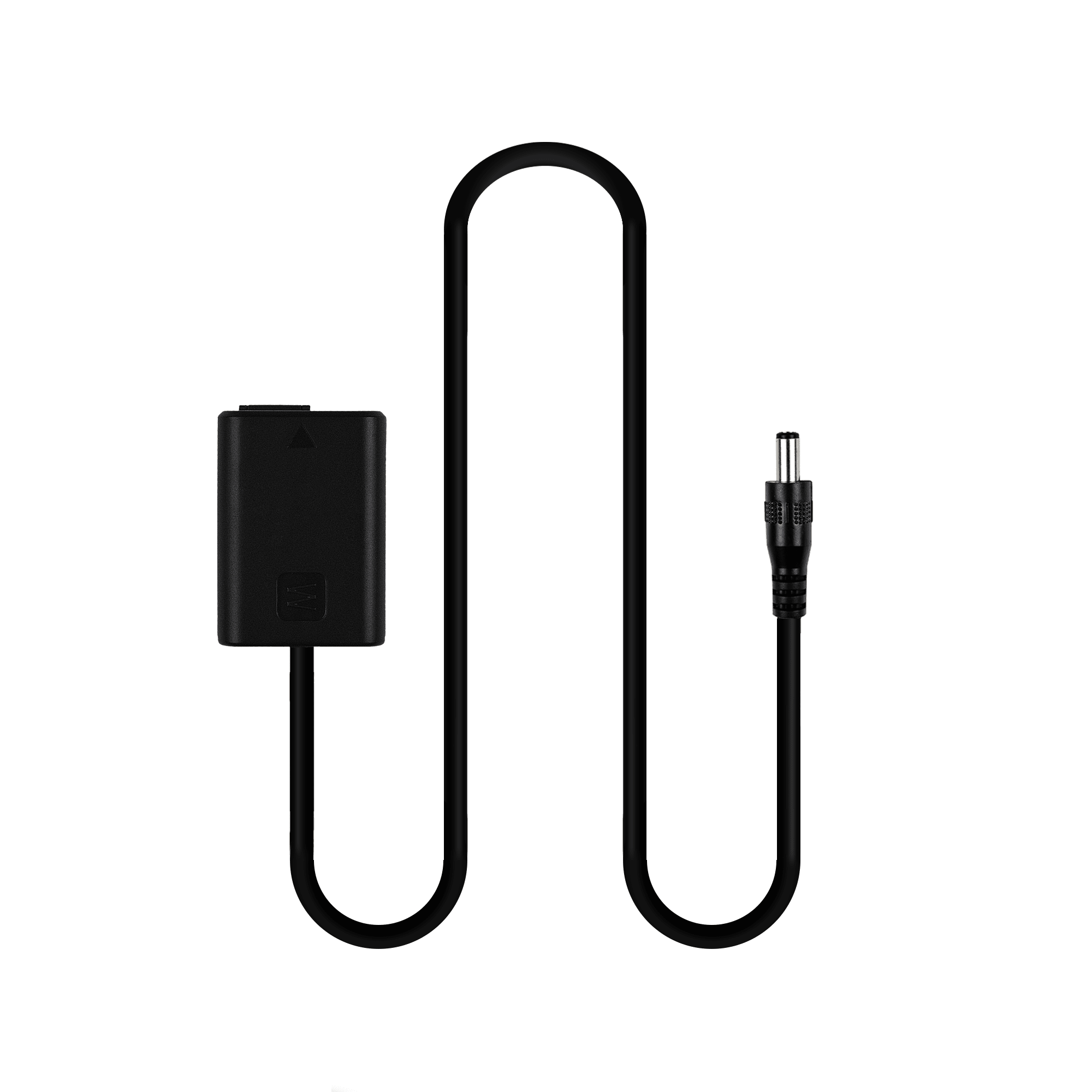 Indipro 2.1mm Male Power Cable to Sony NP-FW50 Dummy Battery (20", Non-Regulated) 2.1mm/ 2.5mm/ 2-Pin/ XLR Cables Indipro