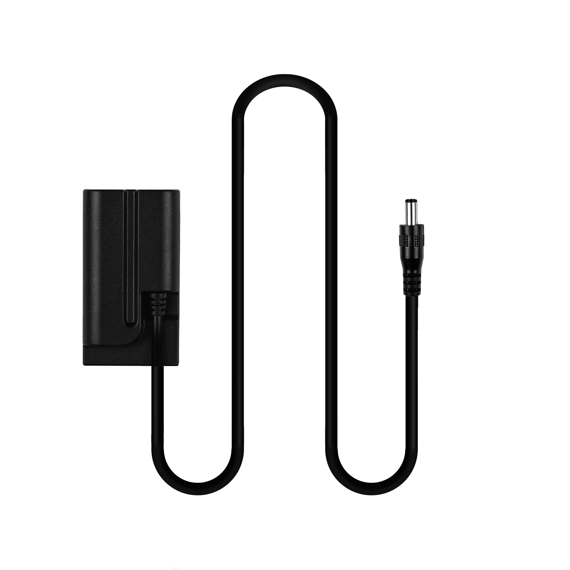 Indipro 2.5mm Male Power Cable to Sony L-Series (NP-F) Dummy Battery (24", Non-Regulated) 2.1mm/ 2.5mm/ 2-Pin/ XLR Cables Indipro