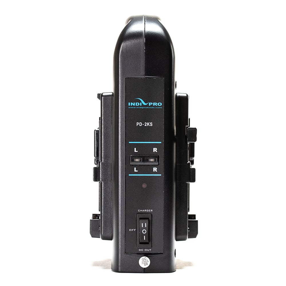 Indipro 2x Kratos 50Wh V-Mount Li-Ion Batteries and Dual V-Mount Battery Charger Kit Battery Kit Indipro