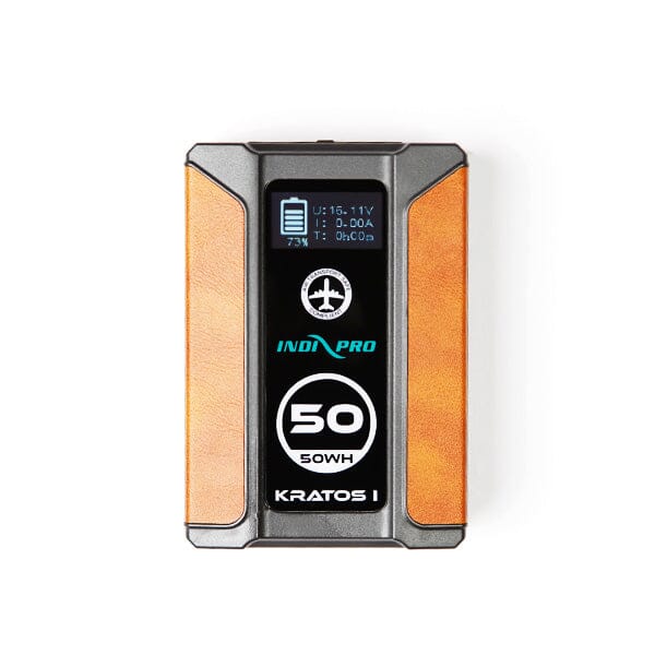 Indipro 2x Kratos 50Wh V-Mount Li-Ion Batteries and Dual V-Mount Battery Charger Kit Battery Kit Indipro