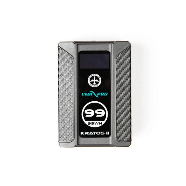 Indipro 2x Kratos 99Wh V-Mount Li-Ion Batteries and Dual V-Mount Battery Charger Kit Battery Kit Indipro