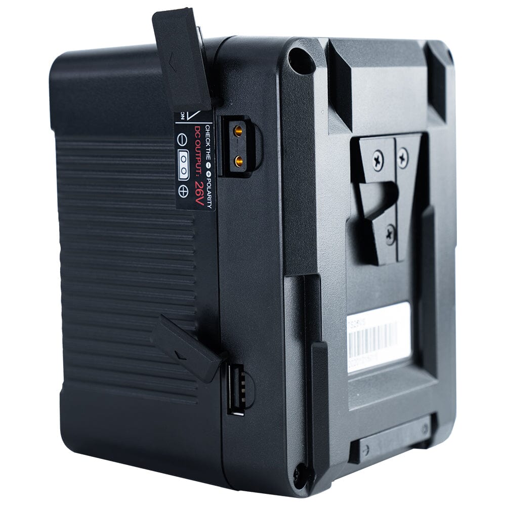 Indipro 2x Micro-Series 26V 265Wh V-Mount Li-Ion Batteries and 26V V-Mount Quad Charger Kit Battery Kit Indipro