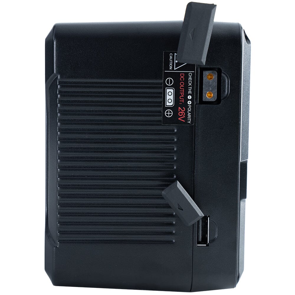 Indipro 2x Micro-Series 26V 265Wh V-Mount Li-Ion Batteries and 26V V-Mount Quad Charger Kit Battery Kit Indipro