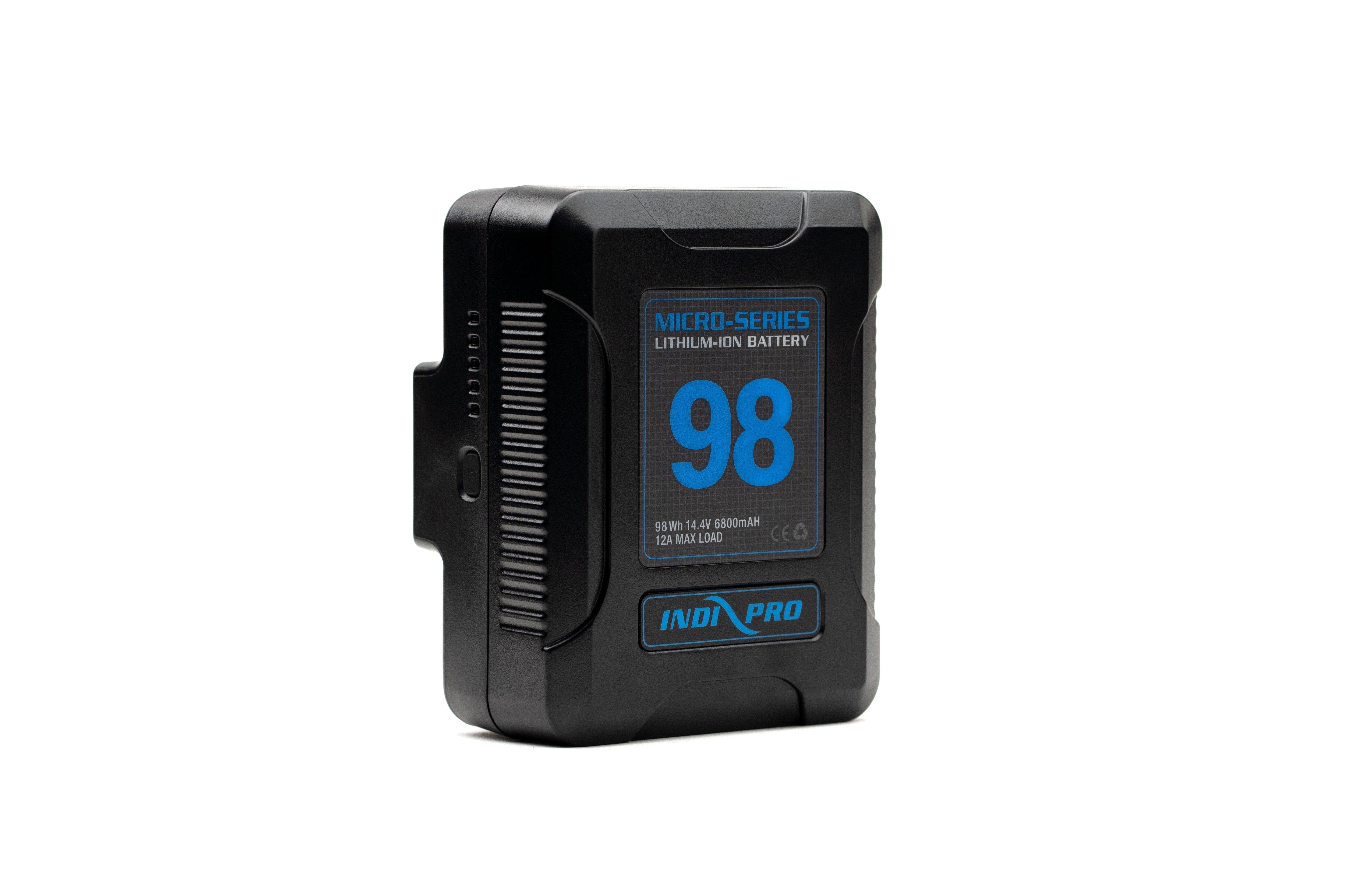 Indipro Micro Series 98Wh Gold Mount Lithium-Ion Battery Micro-Series Batteries Indipro