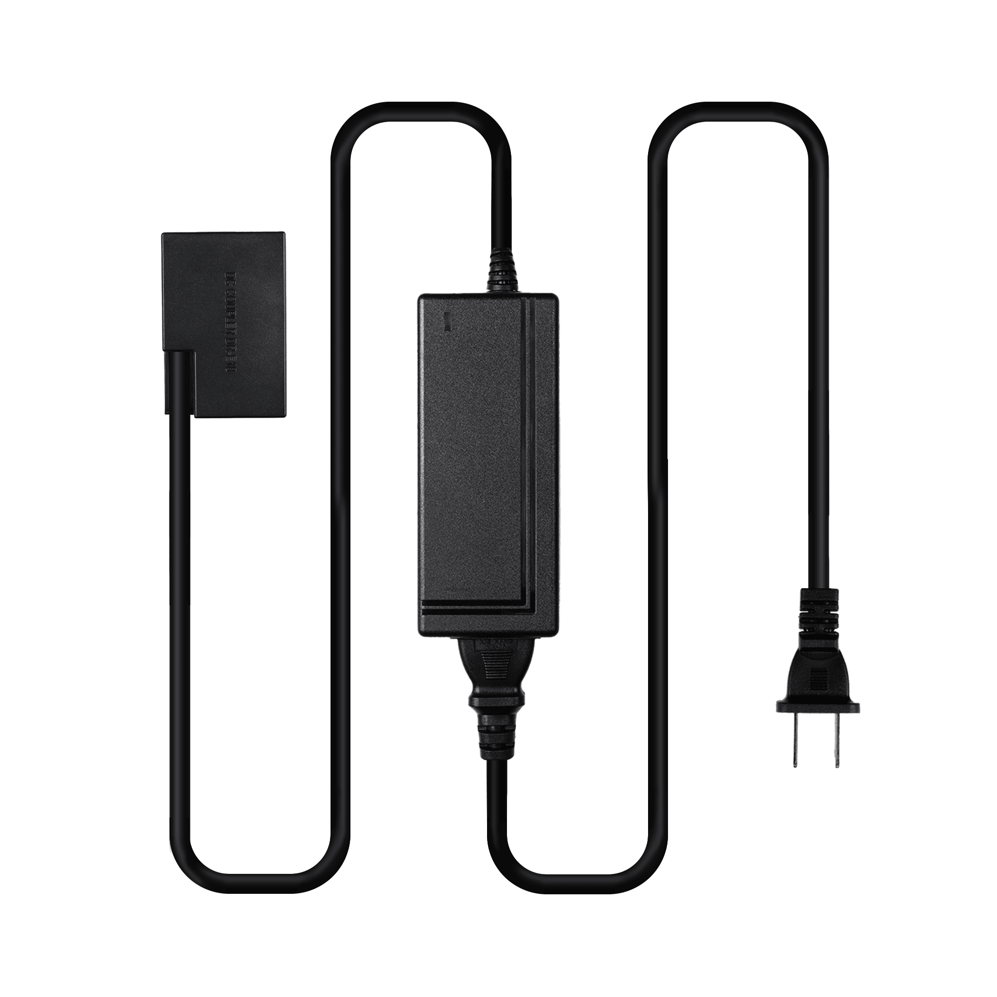 Indipro AC Power Supply to Canon LP-E6 type Dummy Battery for Canon R5 C Cameras (8') 12V Power Supply Indipro