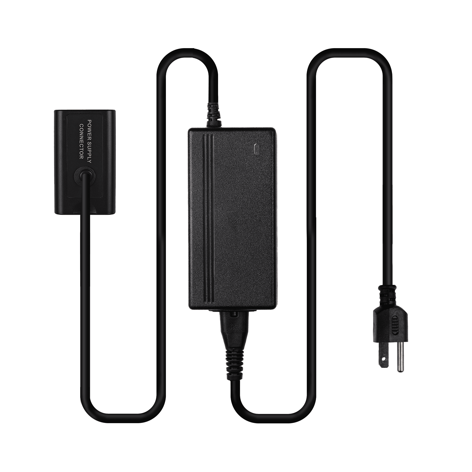 Indipro AC Power Supply with Panasonic VW-VBD58 Dummy Battery ( 8') 8v Power Supply Indipro