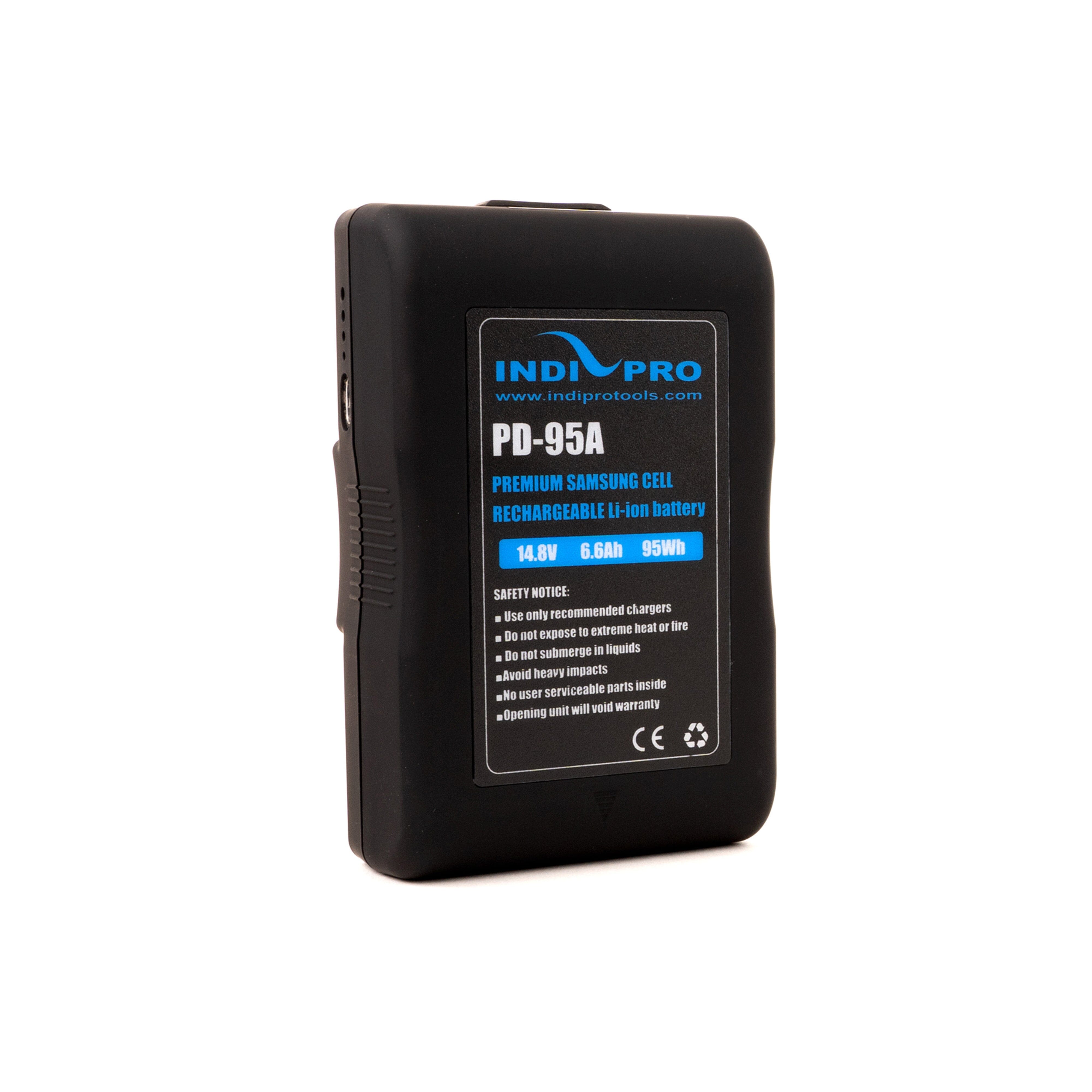 Indipro Compact Series 95Wh Gold Mount Lithium-Ion Battery Compact Series Batteries Indipro