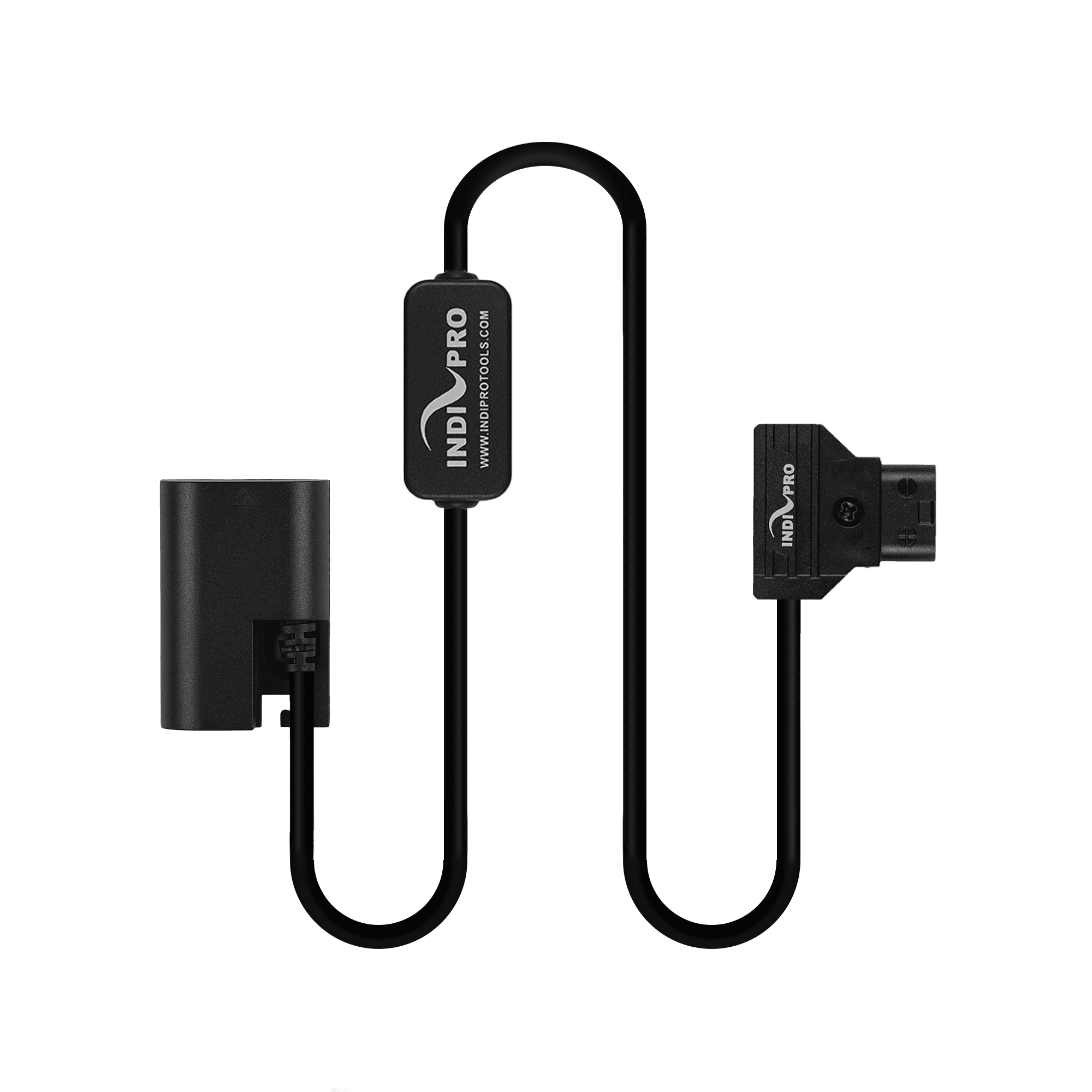 Indipro D-Tap Power Cable to Canon LP-E6 Dummy Battery (30", Regulated) D-Tap Regulation Cables Indipro
