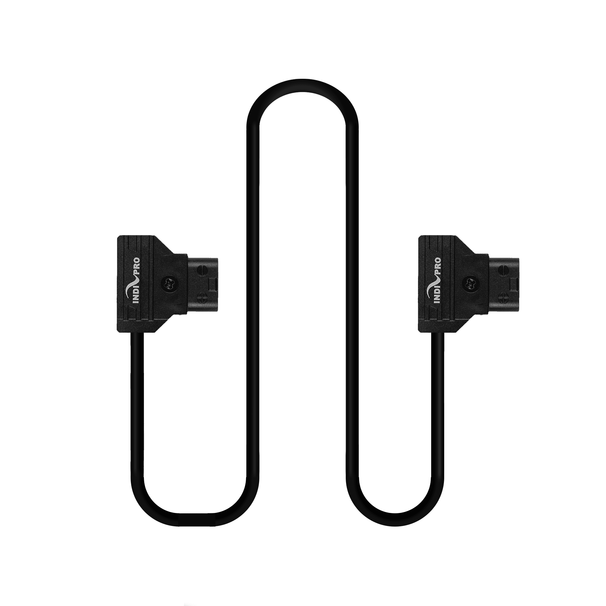 Indipro D-Tap Power Cable to D-Tap Male Connector (38", Non-Regulated) D-Tap Regulation Cables Indipro