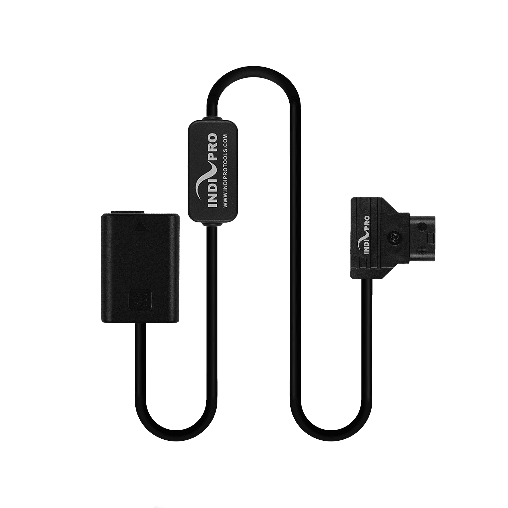 Indipro D-Tap Power Cable to Sony NP-FW50 Dummy Battery (30", Regulated) D-Tap Regulation Cables Indipro