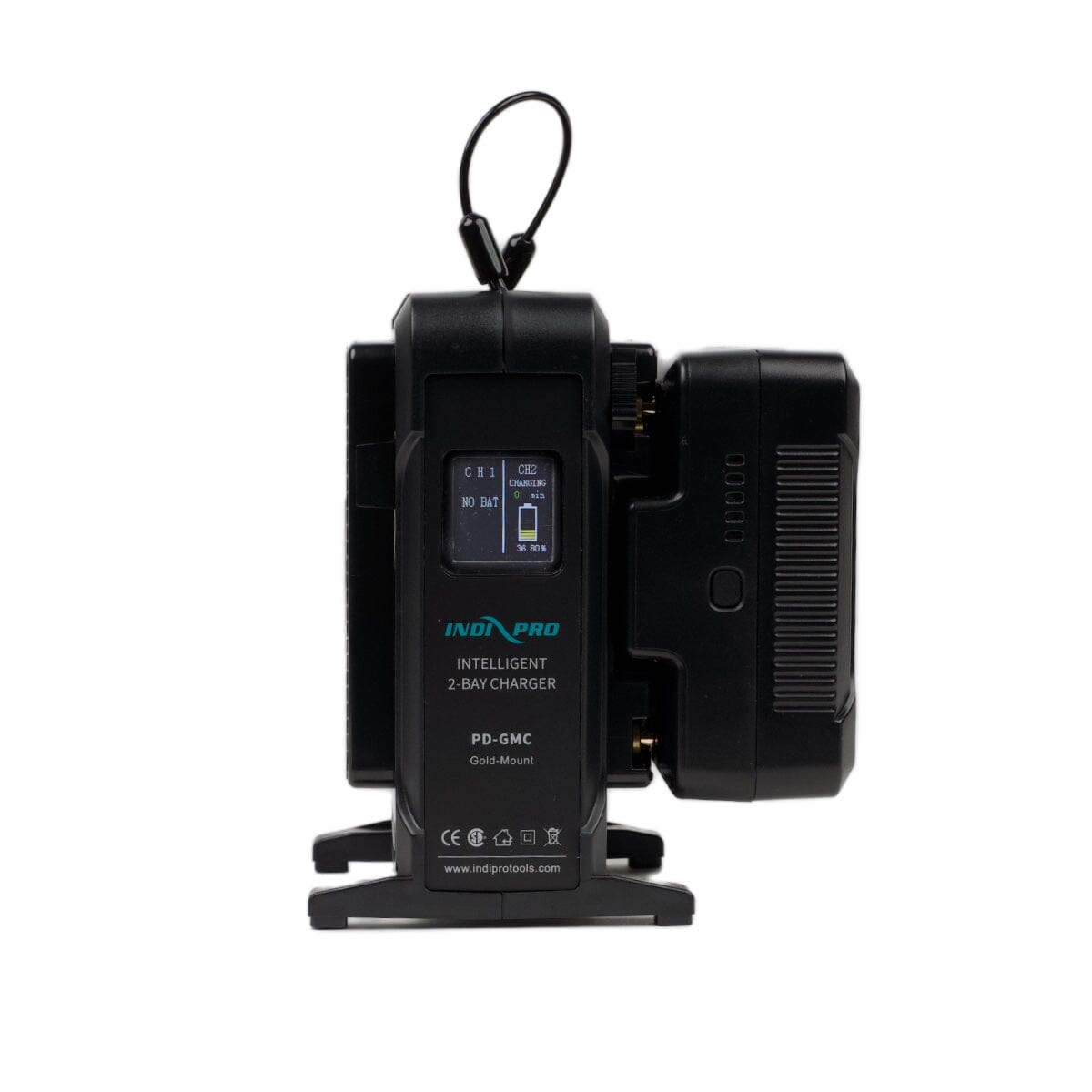 Indipro Dual Gold Mount 14.4V Battery Intelligent Charger Dual Battery Charger Indipro