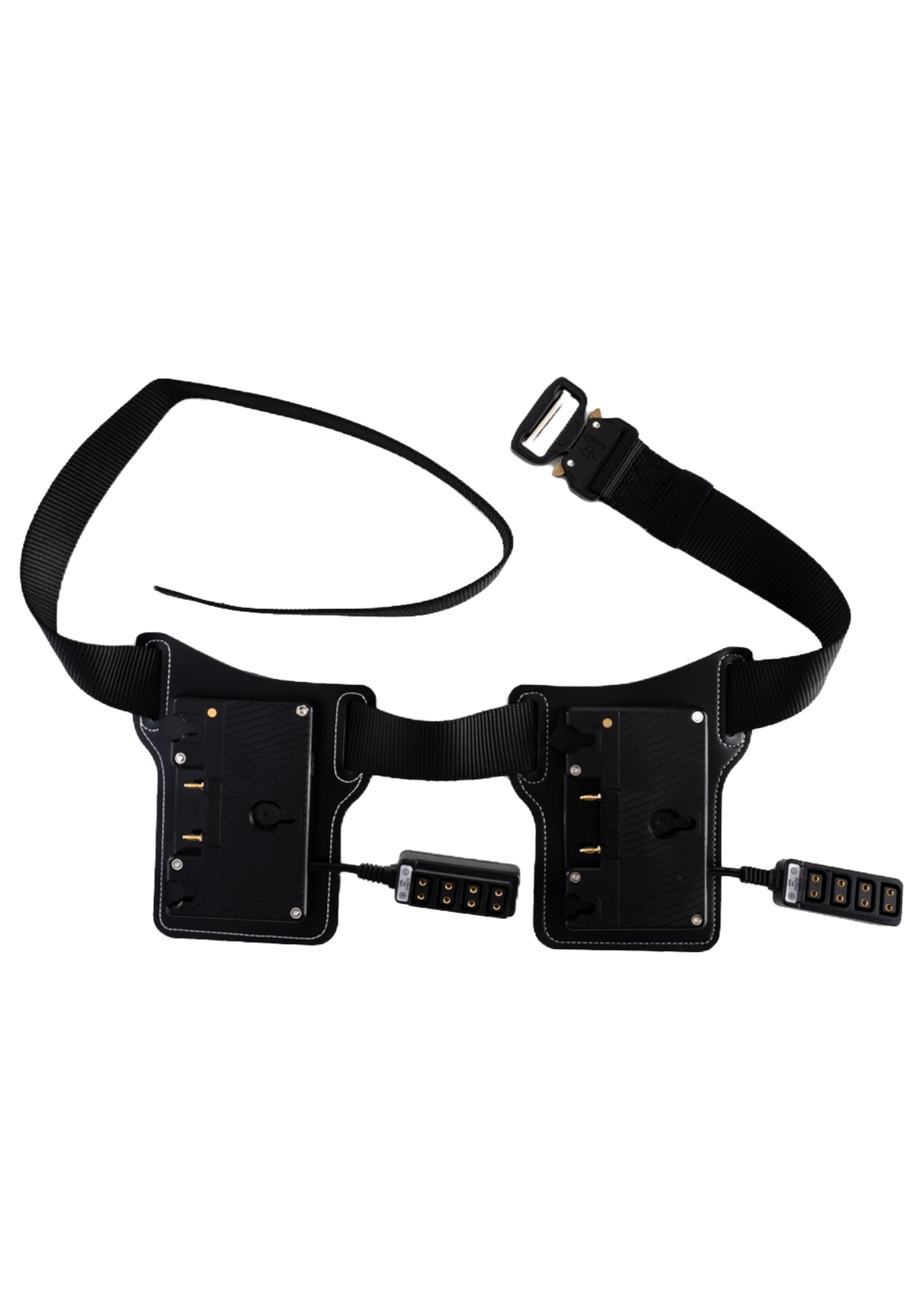 Indipro Dual Gold Mount Battery Belt with 10x D-Tap Outputs Gold Mount Adapter Plate Indipro
