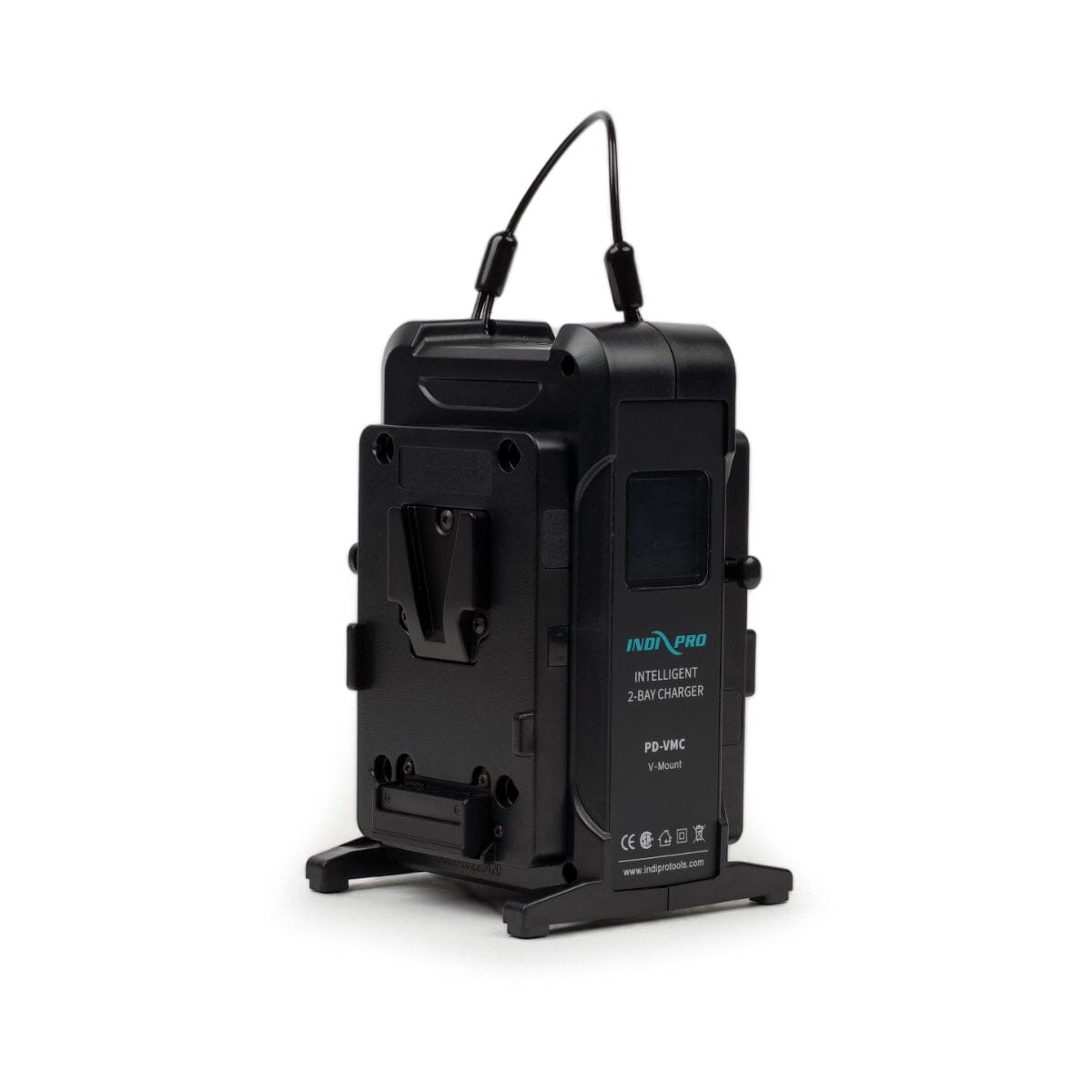Indipro Dual V-Mount 14.4V Battery Intelligent Charger Dual Battery Charger Indipro