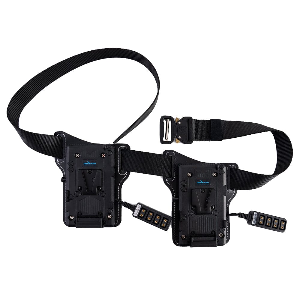 Indipro Dual V-Mount Battery Belt with 10x D-Tap Outputs V-Mount Adapter Plate Indipro