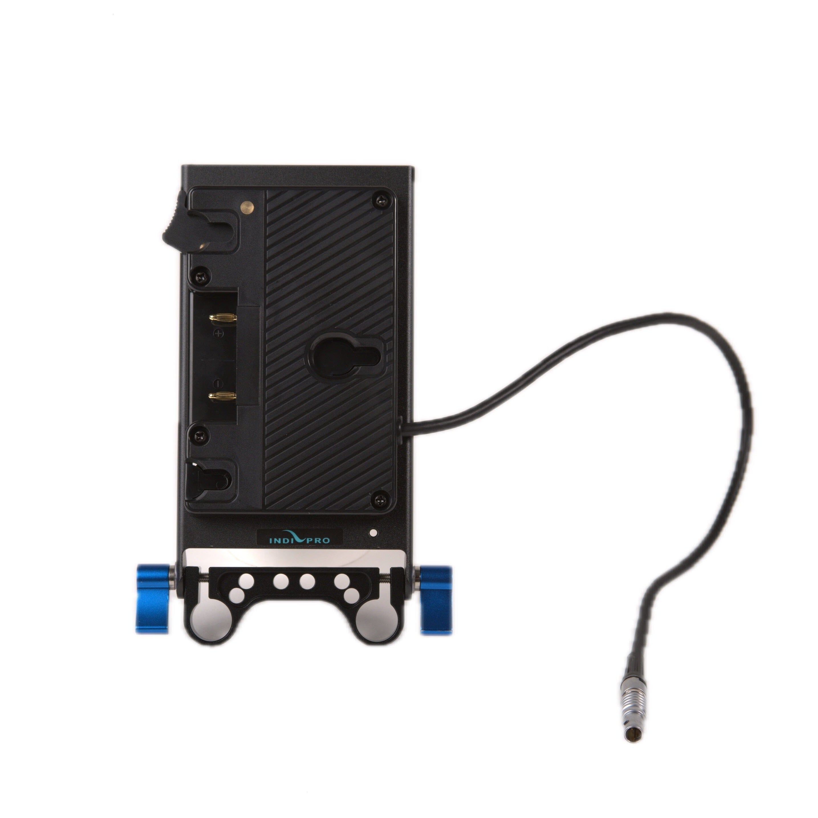Indipro Gold Mount Battery Adapter Plate for Blackmagic PYXIS Camera w/ 15mm Rod System (16") Indipro Tools