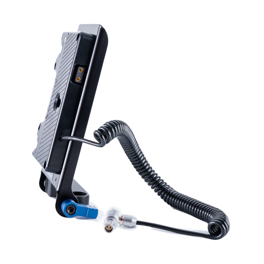 Indipro Gold Mount Battery Plate for RED Komodo with 15mm Rod Mount (Coiled,18-40") Gold Mount Adapter Plate Indipro