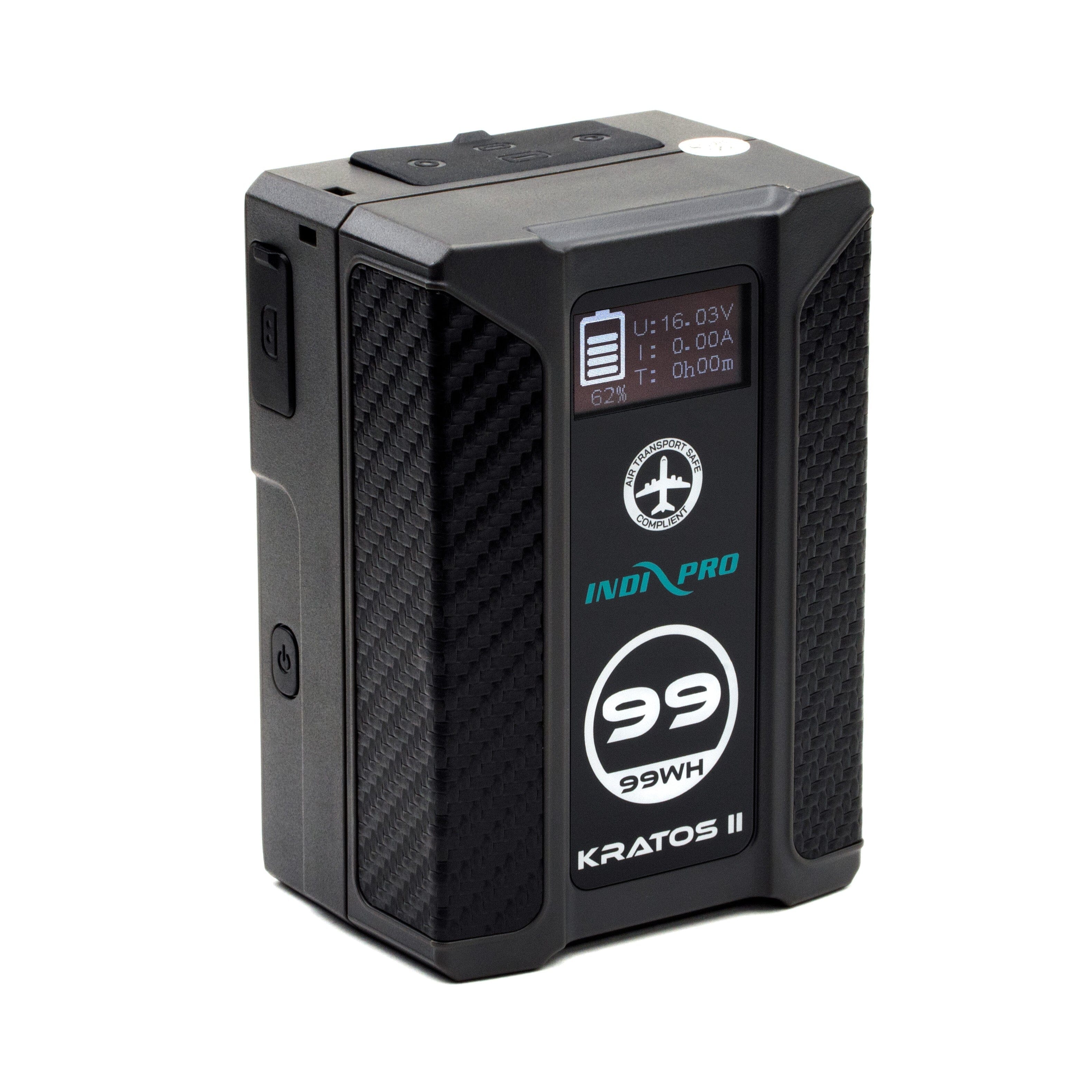 Indipro Kratos Series 99Wh V-Mount Lithium-Ion Battery Kratos Series Batteries Indipro
