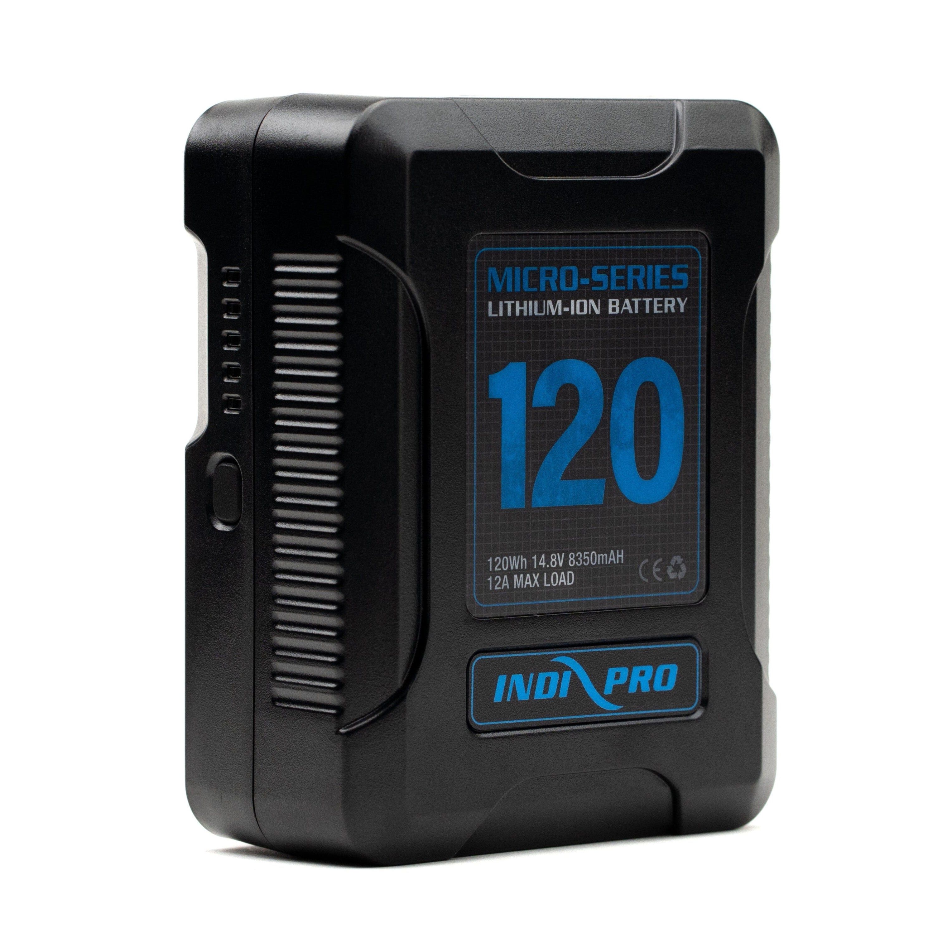 Indipro Micro Series 120Wh V-Mount Lithium-Ion Battery Micro-Series Batteries Indipro