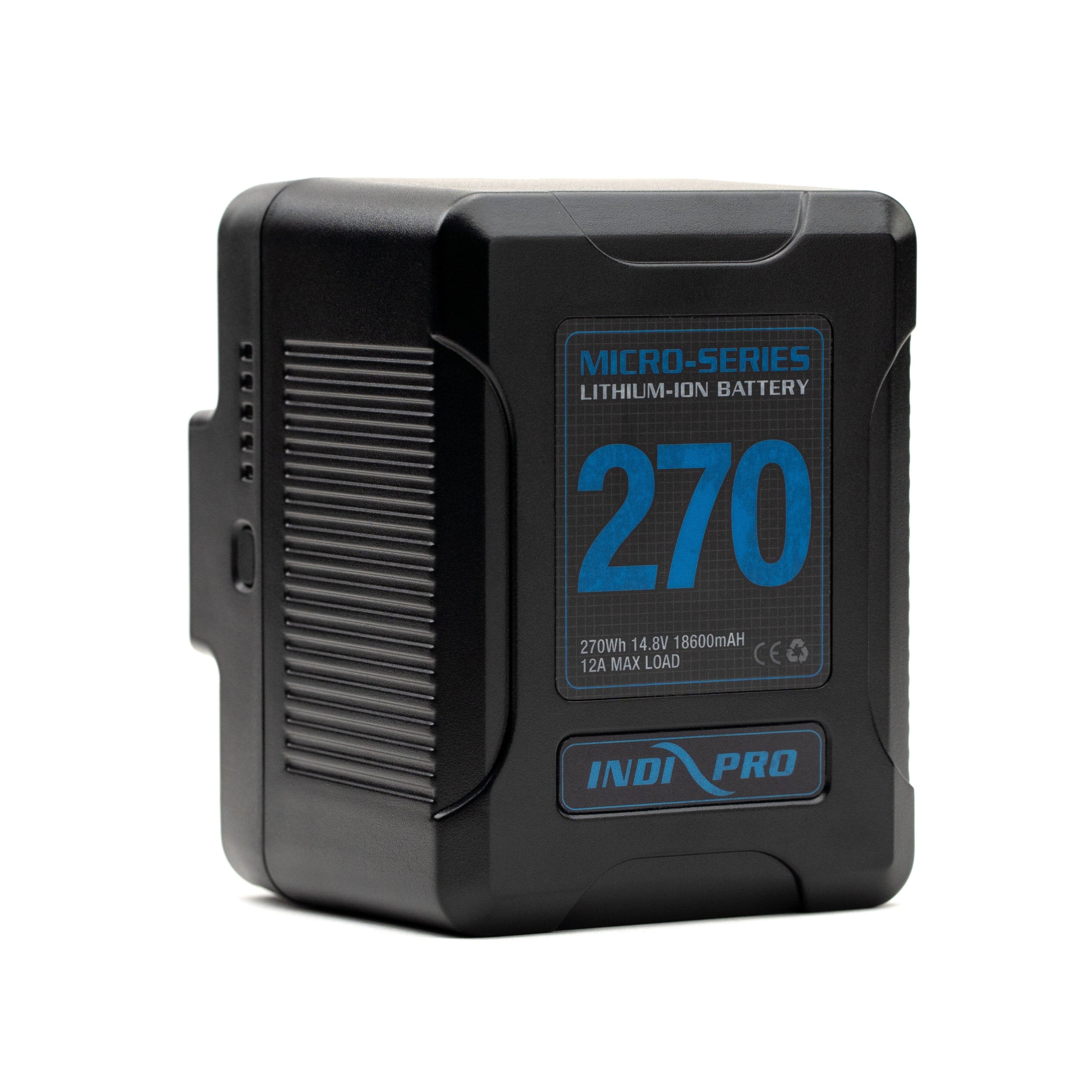 Indipro Micro Series 270Wh Gold Mount Lithium-Ion Battery Micro-Series Batteries Indipro