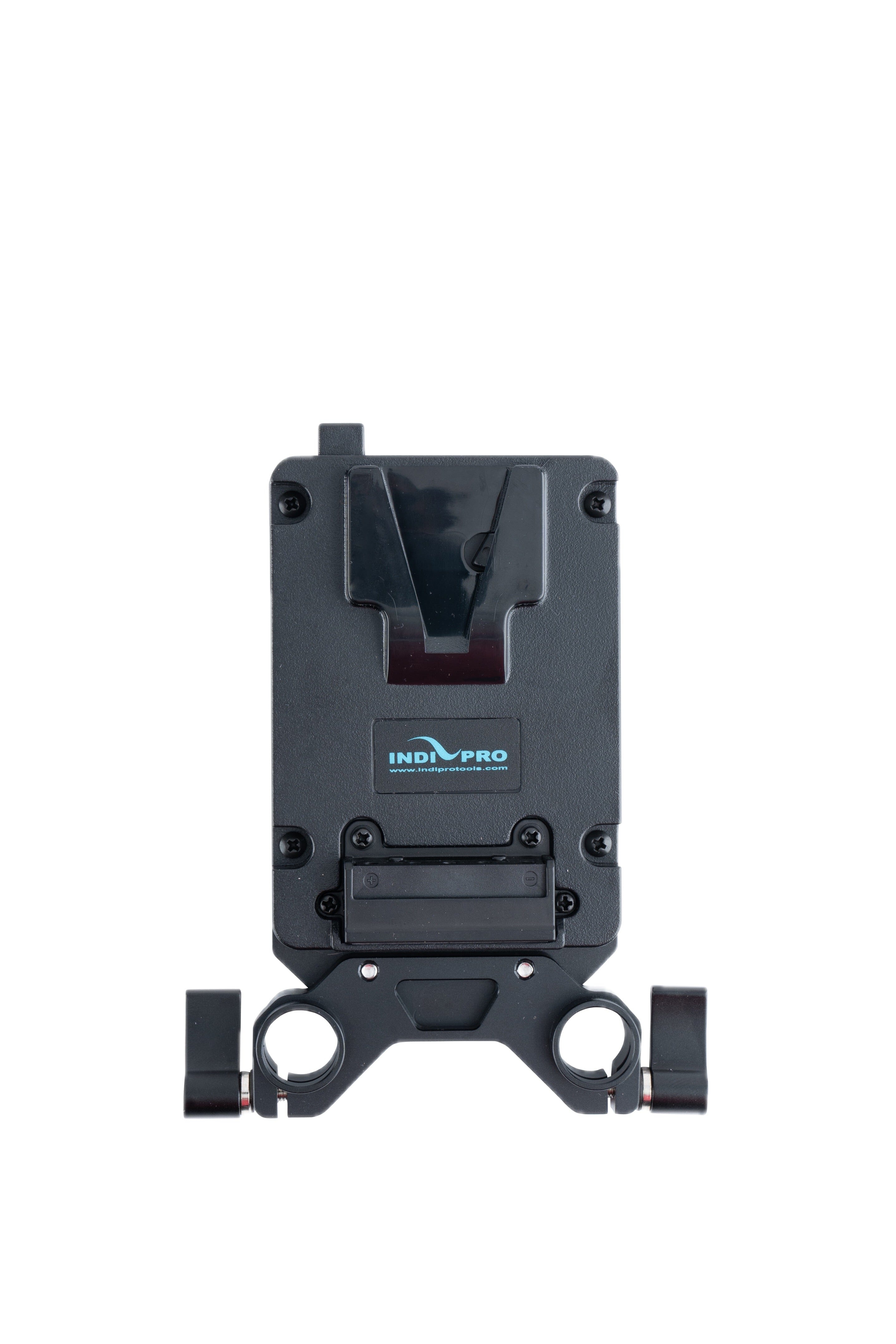 Indipro Mini V-Mount Adapter Plate with 15mm Rod Mount V-Mount Adapter Plate Indipro