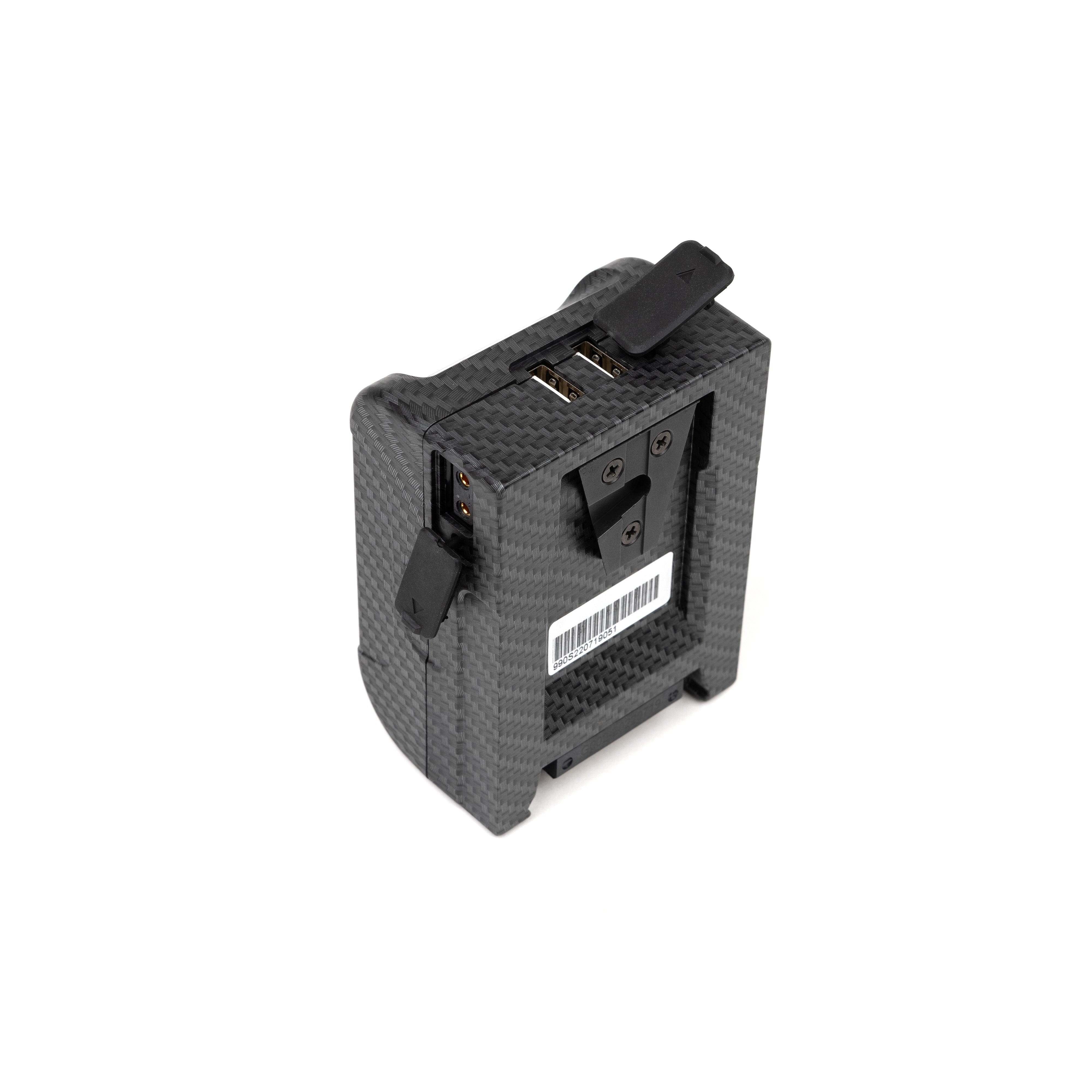 Indipro Open Box Alpha Series 99Wh V-Mount Lithium-Ion Battery (Carbon Fiber Color) Alpha Series Batteries Indipro