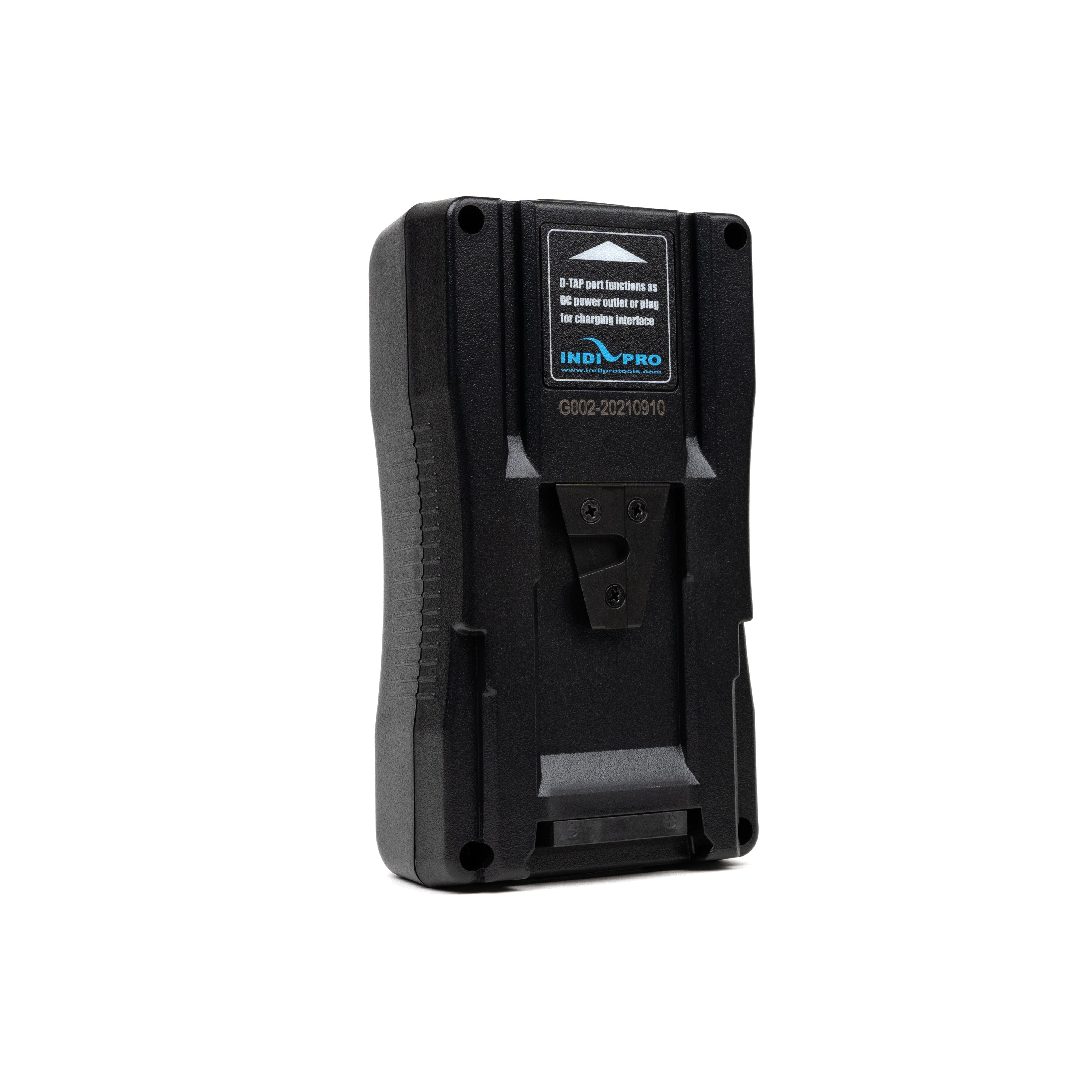 Indipro Open Box Compact Series 95Wh V-Mount Lithium-Ion Battery w/ LCD Display Compact Series Batteries Indipro