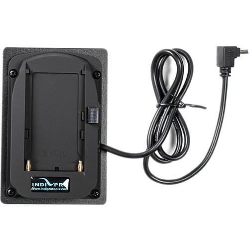 Indipro Sony L-Series Battery Plate to Mini USB Connector NP-F Adapter Plate Indipro