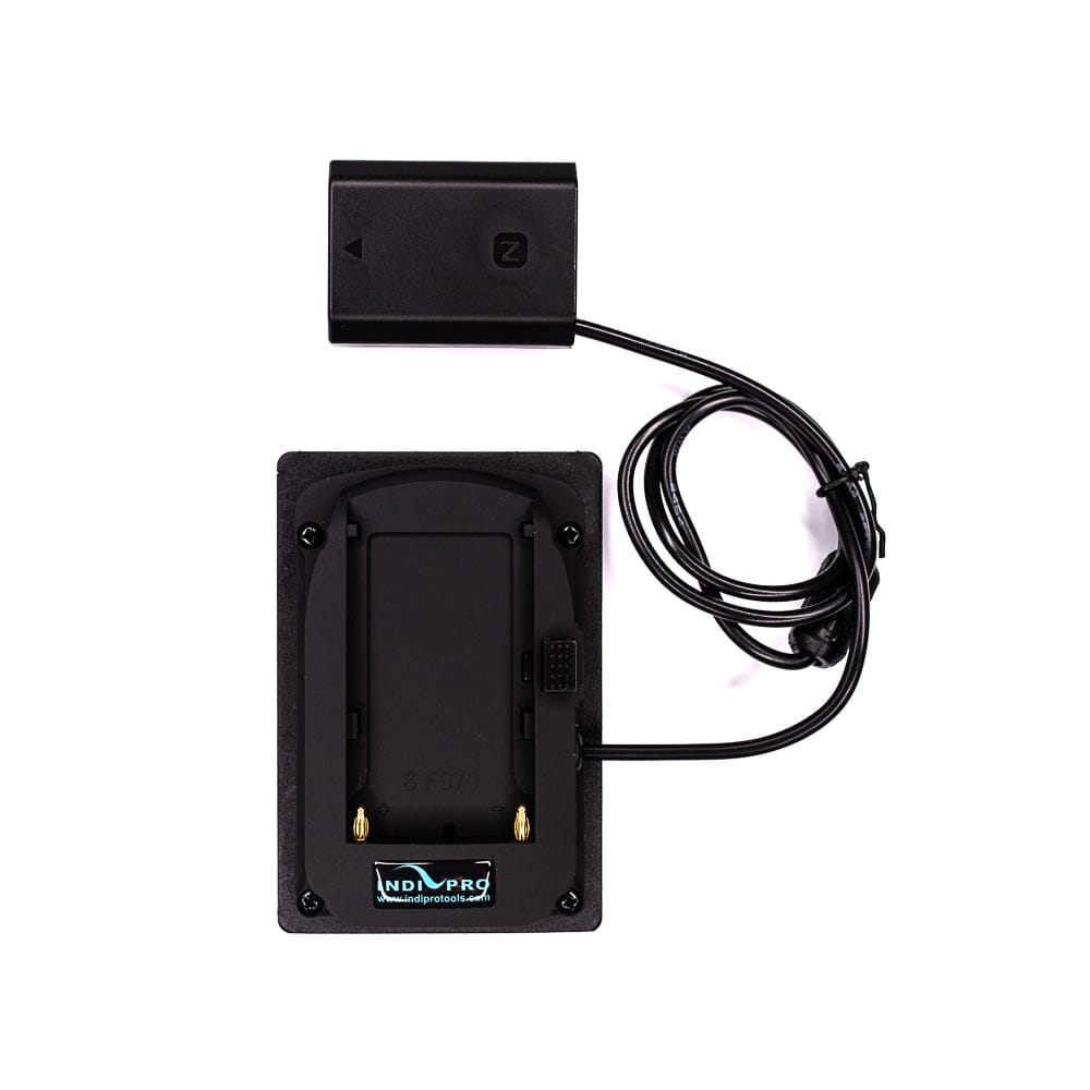 Indipro Sony L-Series Battery Plate to Sony NP-FZ100 Dummy Battery NP-F Adapter Plate Indipro