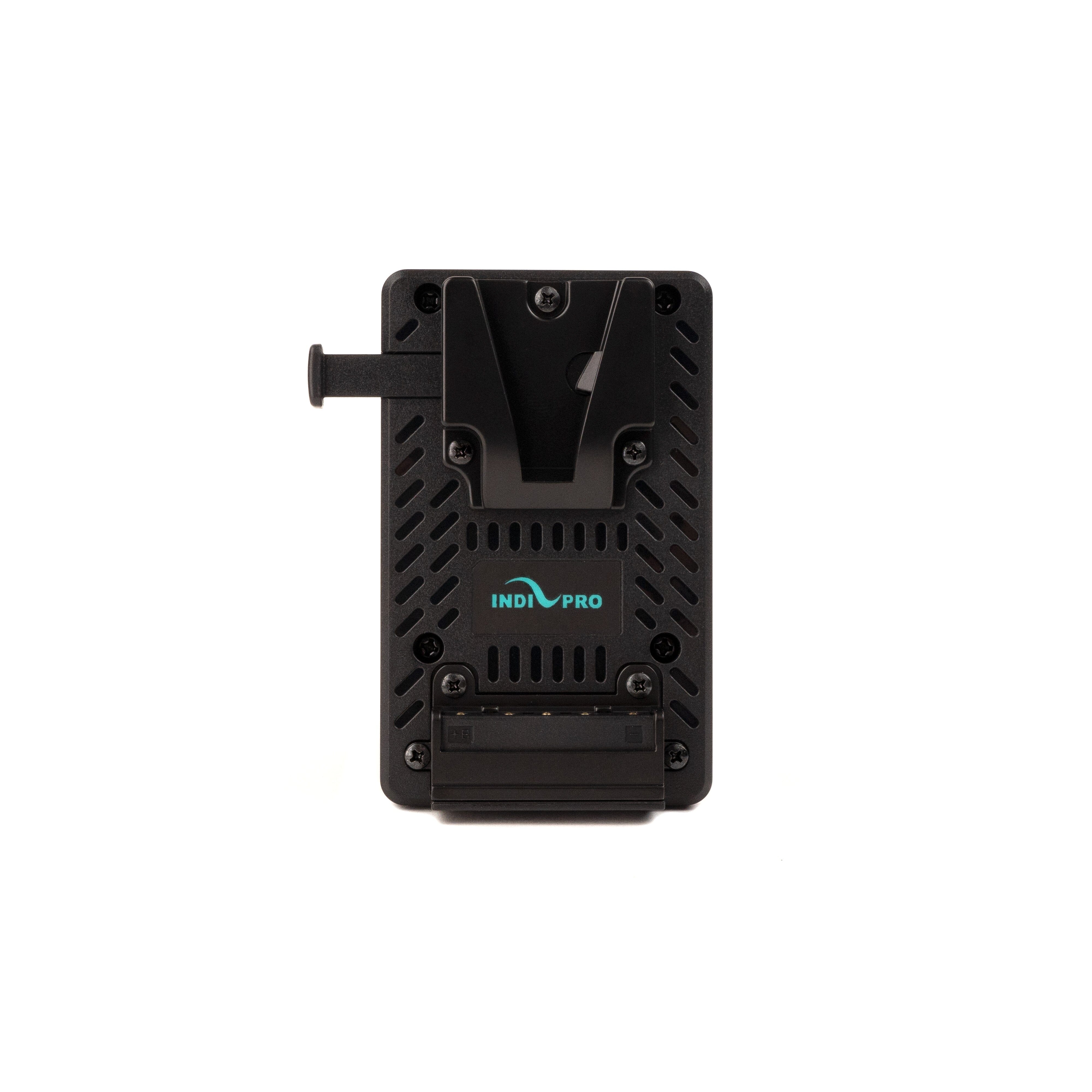 Indipro V-Mount Battery to BP-U Series Battery Adapter Plate w/ Multiple Outputs V-Mount Adapter Plate Indipro