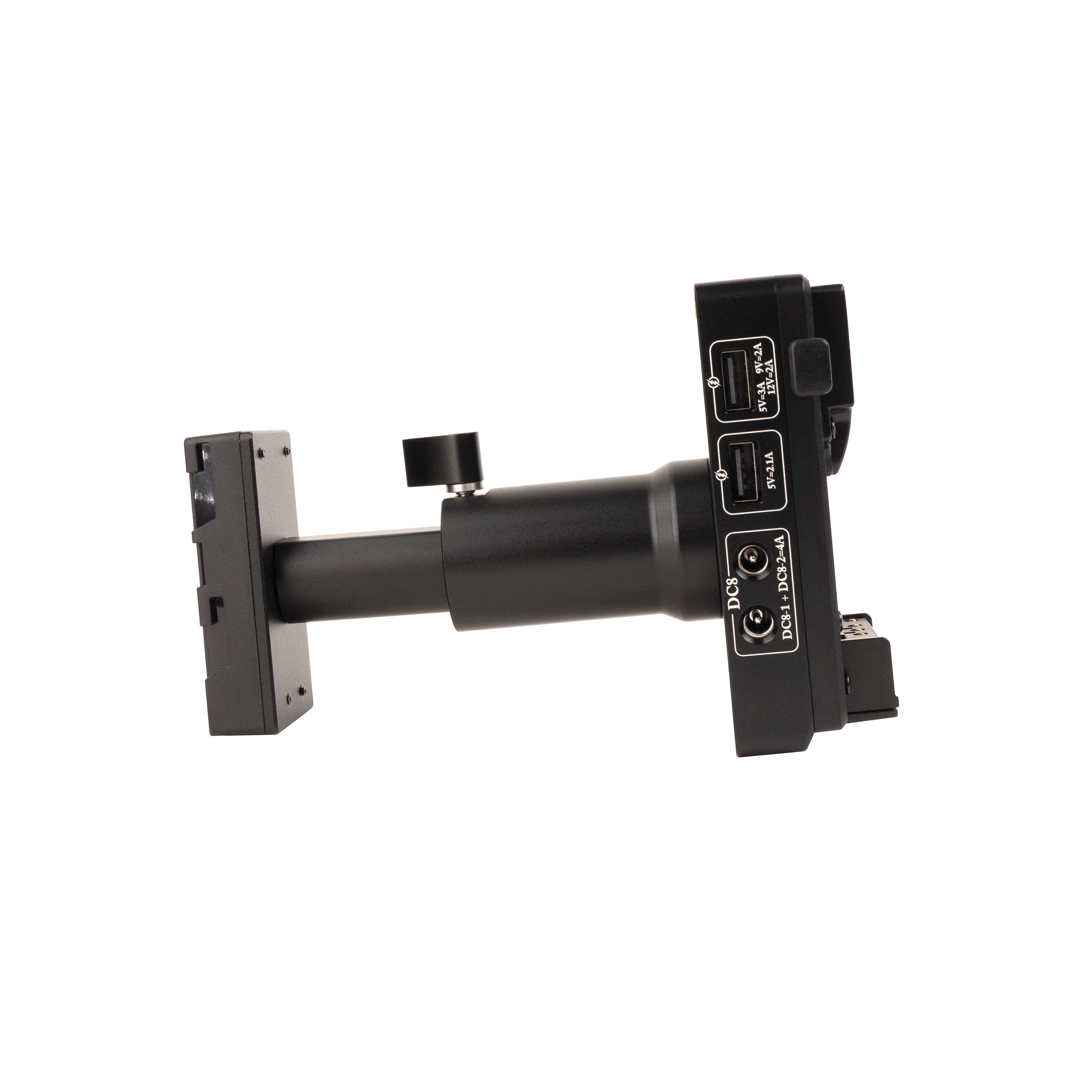 Indipro V-Mount Battery to BP-U Series Battery Adapter Plate w/ Multiple Outputs V-Mount Adapter Plate Indipro
