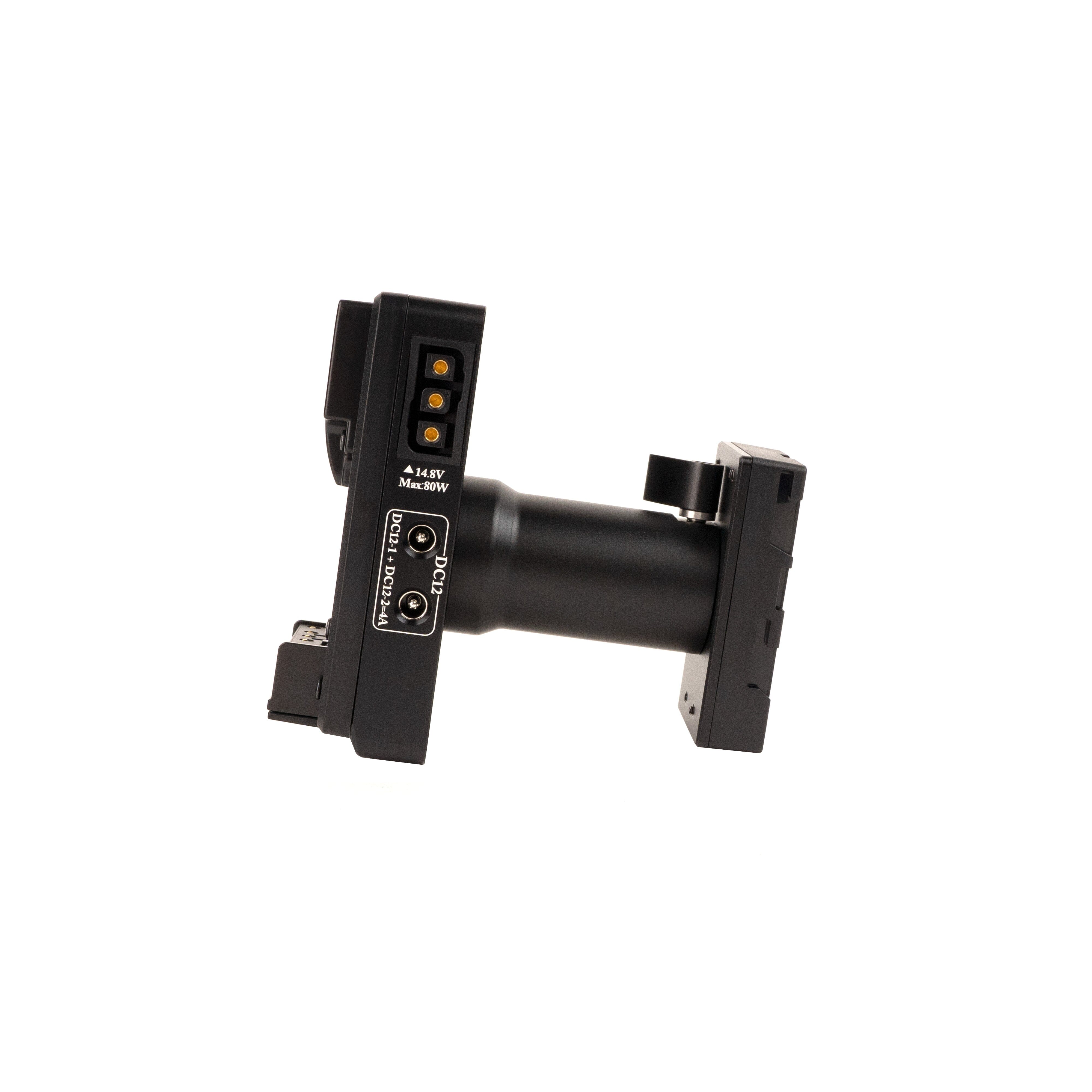 Indipro V-Mount Battery to BP-U Series Battery Adapter Plate w/ Multiple Outputs V-Mount Adapter Plate Indipro