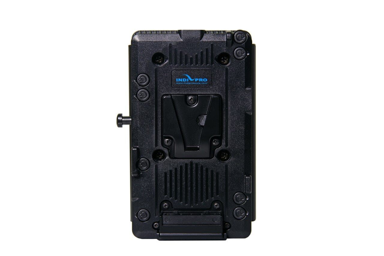 Indipro V-Mount to V-Lock Voltage Converter Plate (26V to 15V) V-Mount Battery Converter Indipro