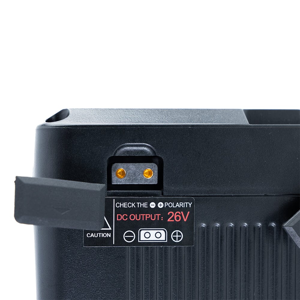 Micro-Series 26V 260Wh 4-Battery Kit with Quad Charger (V-Mount) Battery Kit Indipro