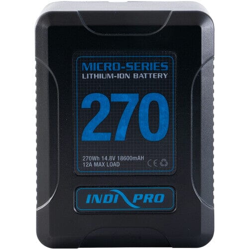 Micro-Series 270Wh 4-Battery Kit with Quad Pro Charger (V-Mount) Battery Kit Indipro Tools
