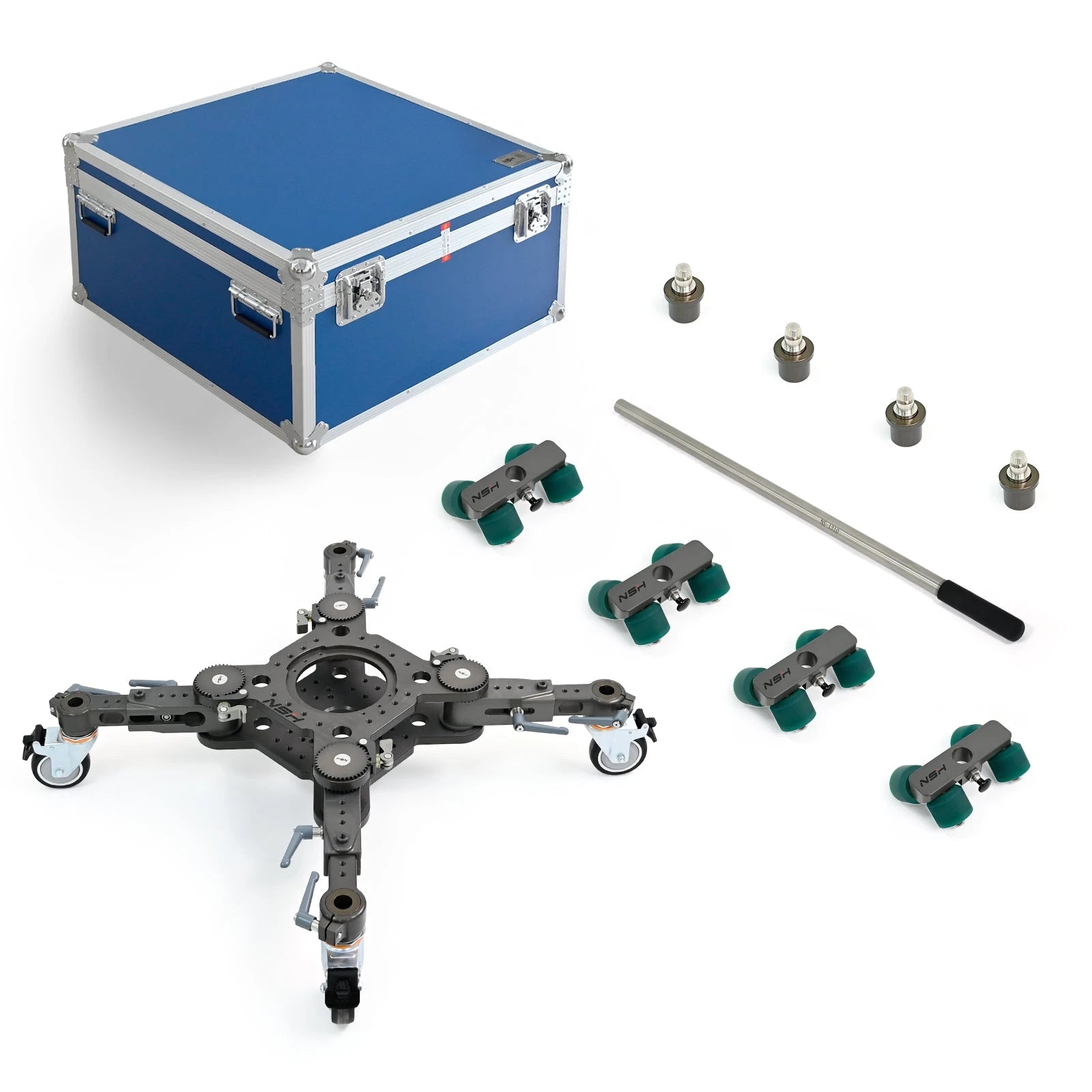NS Turtle Base-4 Leg Version Set (incl. Transport Case) NSH NSH
