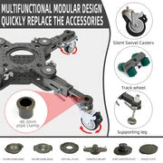 NS Turtle Base-4 Leg Version Set (incl. Transport Case) NSH NSH