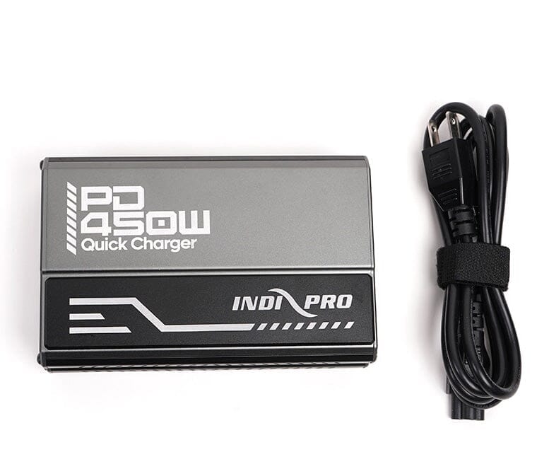 Indipro PD450Wh Intelligent Fast Charging Box w/ Type C/A USB Outputs Charging Adapter & Power Supply Indipro Tools