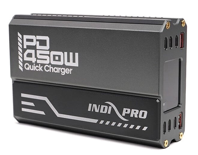 Indipro PD450Wh Intelligent Fast Charging Box w/ Type C/A USB Outputs Charging Adapter & Power Supply Indipro Tools