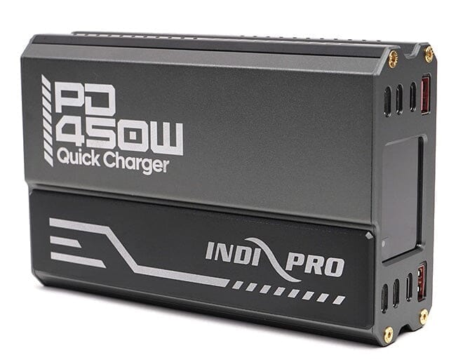 Indipro PD450Wh Intelligent Fast Charging Box w/ Type C/A USB Outputs Charging Adapter & Power Supply Indipro Tools 