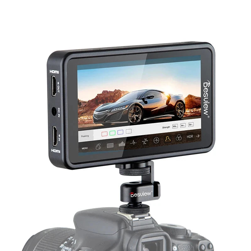 R5II On-Camera Monitor Desview