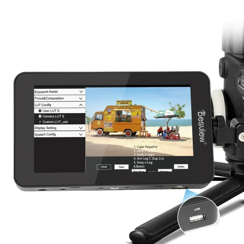 R6II Lite On-Camera Monitor Desview