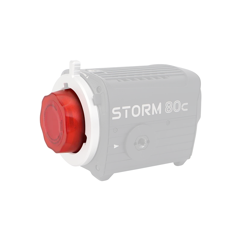 Red Aputure Protection Cover for Storm 80c Aputure Replacement Part Indipro Tools