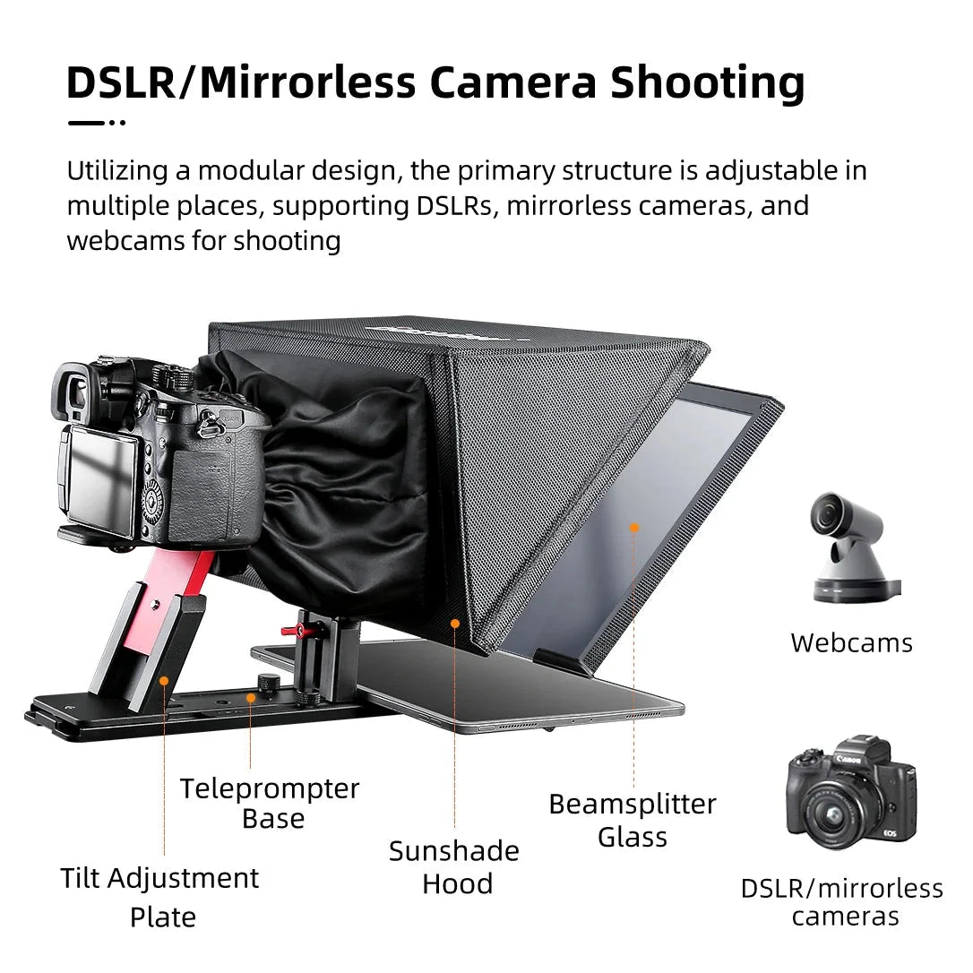 T12S Teleprompter Teleprompter Desview