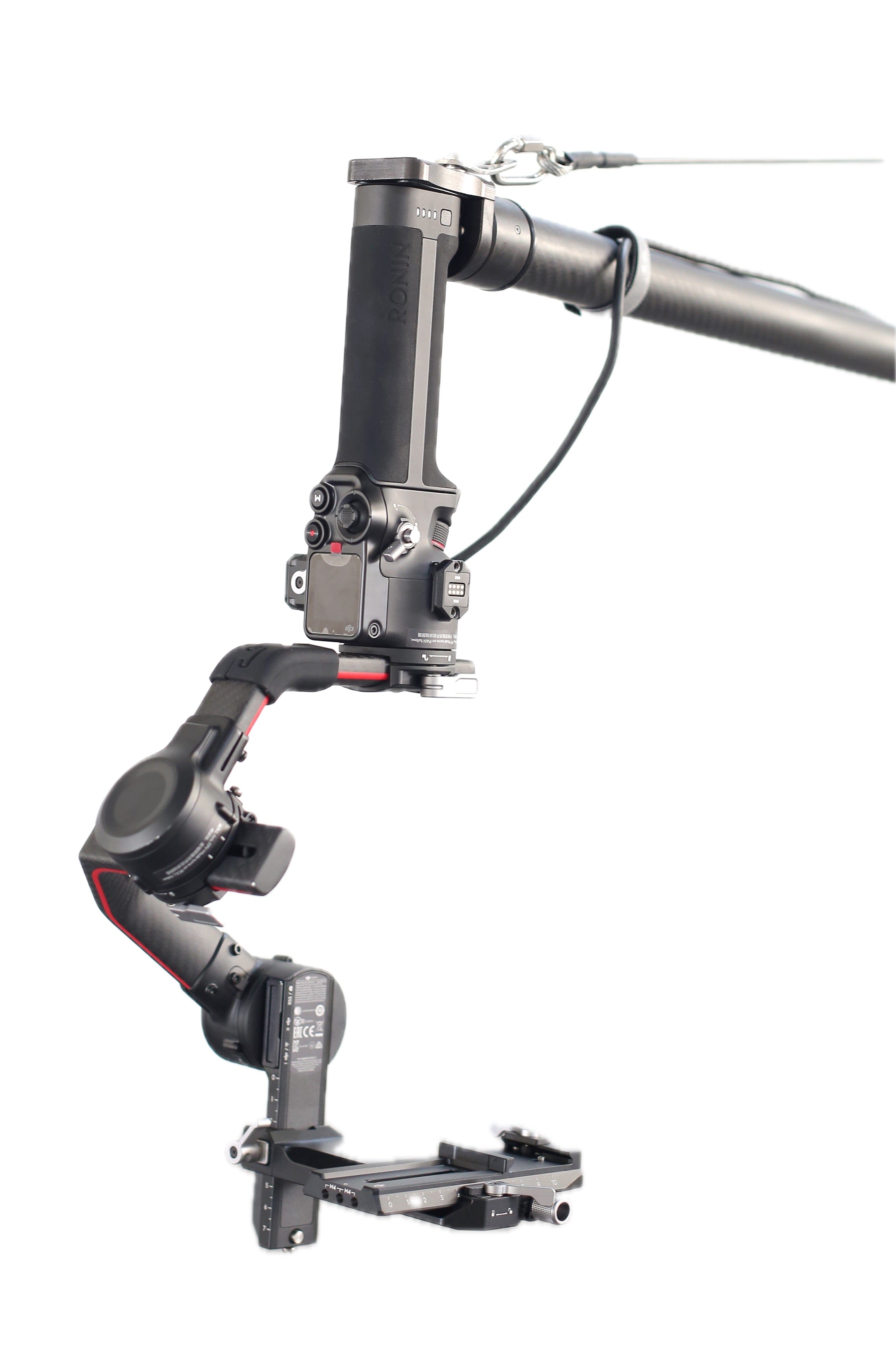 Teris JQ40-III Carbon Fiber Mini Jib for Select DJI & Zhiyun Gimbals Mini Jib, extra Indipro