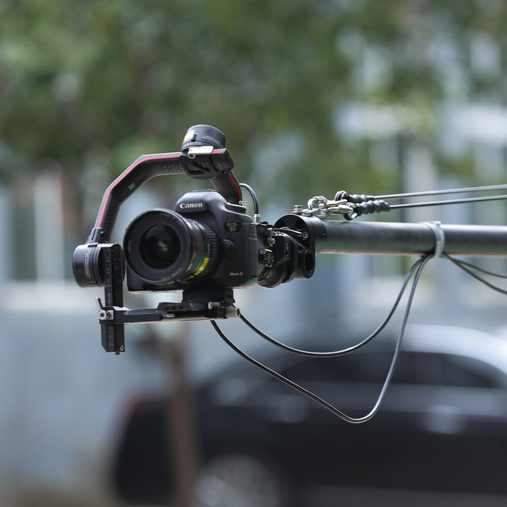 Teris JQCRANE-16FT Telescopic Carbon Fiber Mini Jib Arm Mini Jib Teris