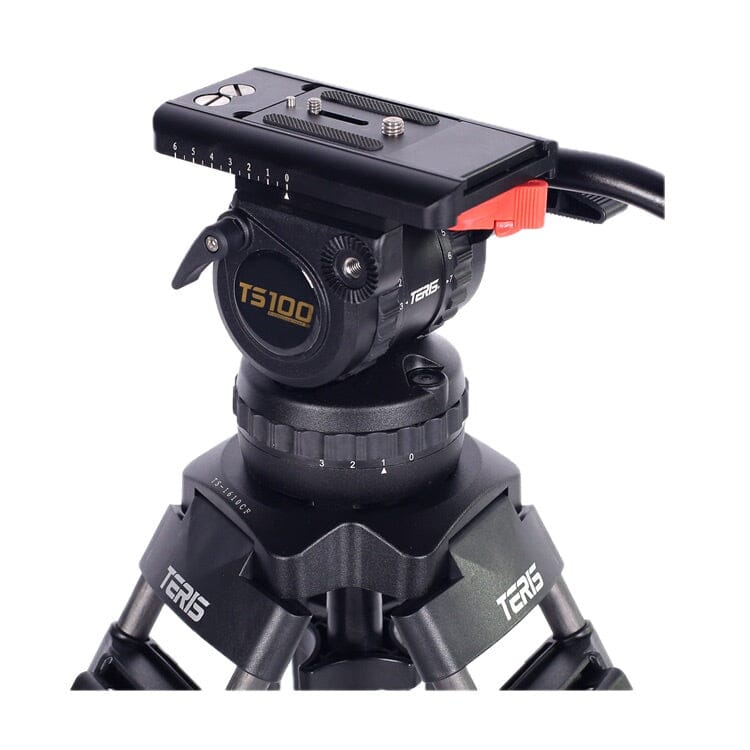 Teris TS100 Fluid Head (100mm) Fluid Head Indipro